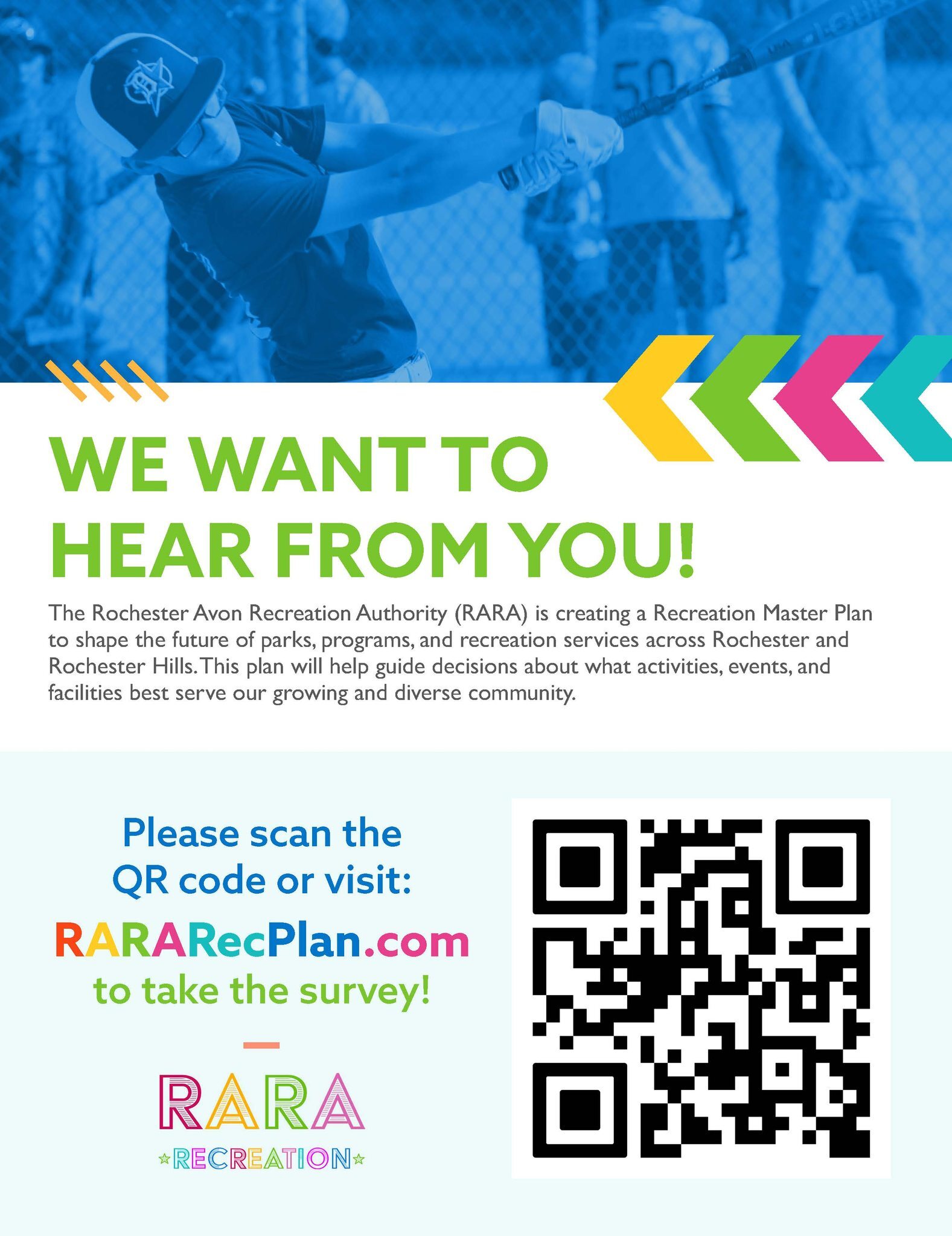 RARA Recreation Master Planning Flyer 